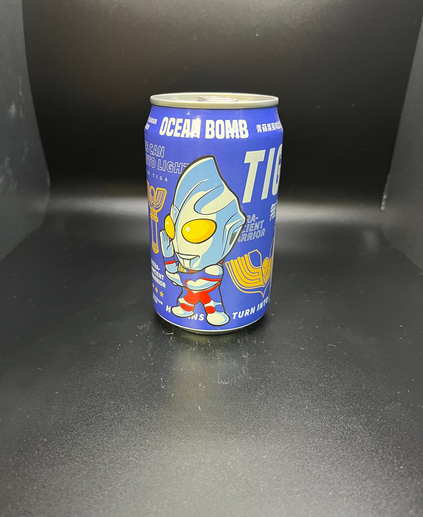 Ocean Bomb X Ultraman Green Apple Flavor - Exotic Drink from Delightful Exotics