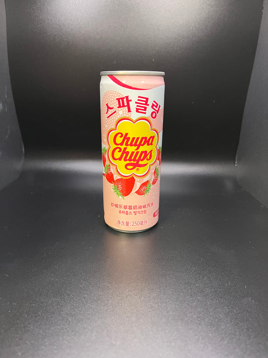 Chupa Chups Strawberry Cream Flavor - Exotic Drink from Delightful Exotics