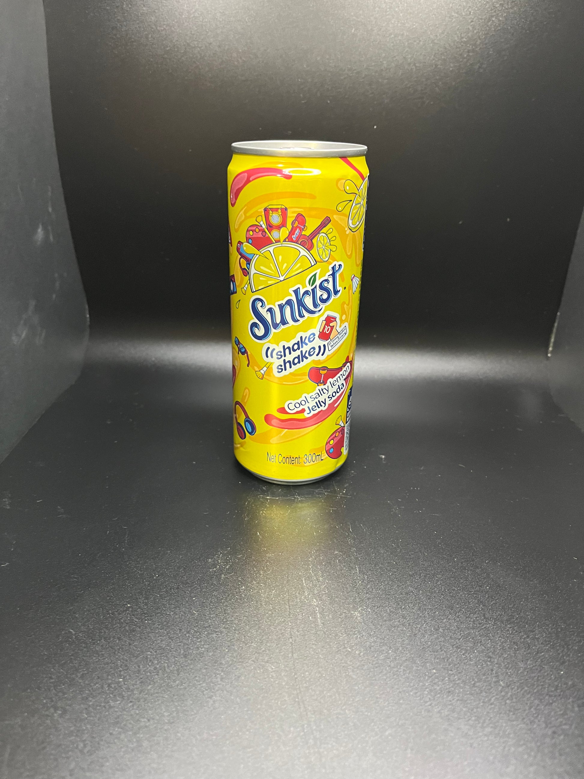 Sunkist Cool Salty Lemon Jelly Soda - Exotic Drink from Delightful Exotics